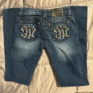 Miss me jeans. Size 28. Signature. Boot.
